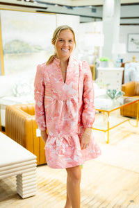 The Claire Jacquard Dress