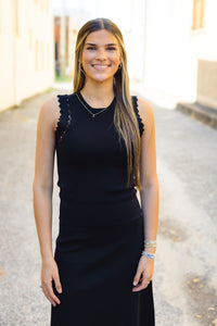 The Helene Top in Black