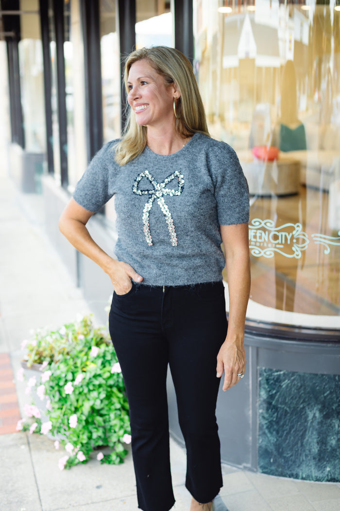 The Perfect Tie Sweater Top