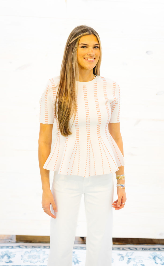 The Lenzie Top in White