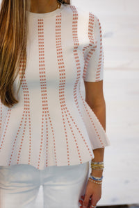 The Lenzie Top in White