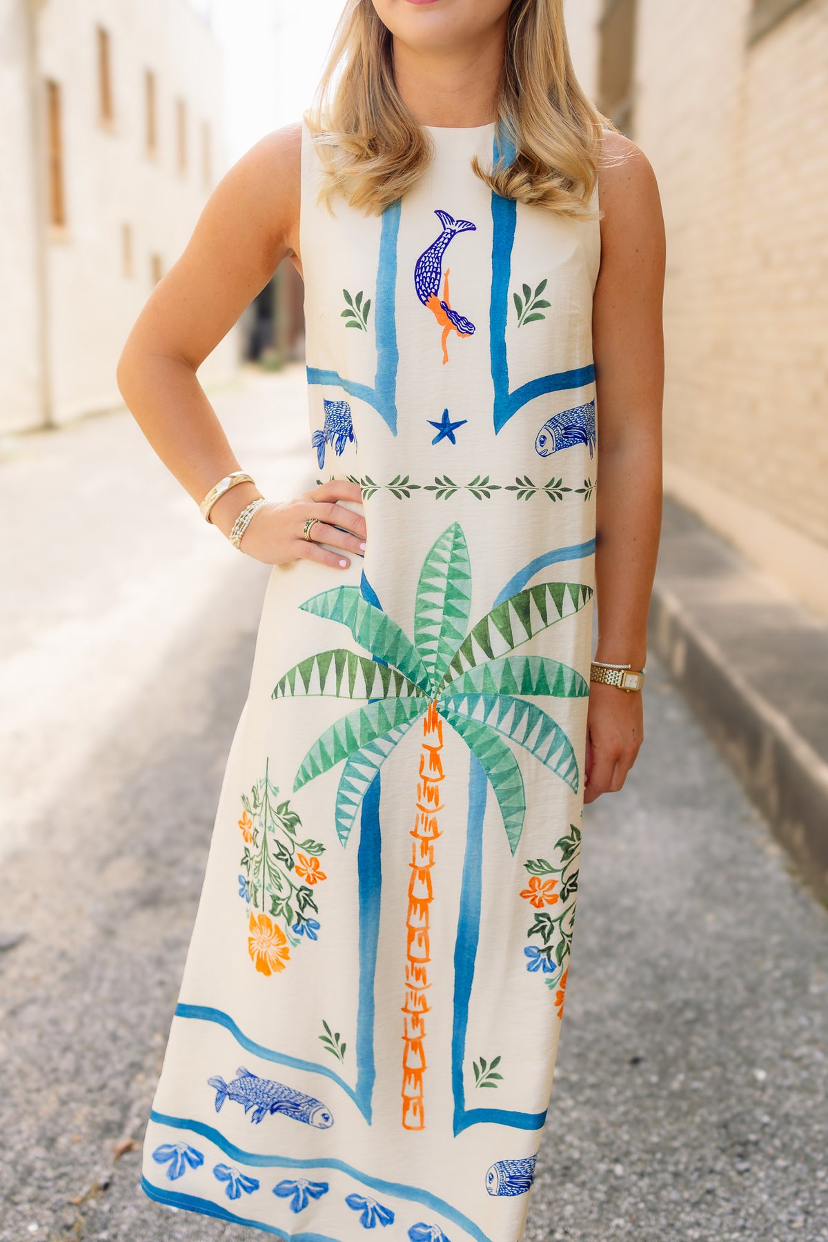 The Ocean Whisper Dress