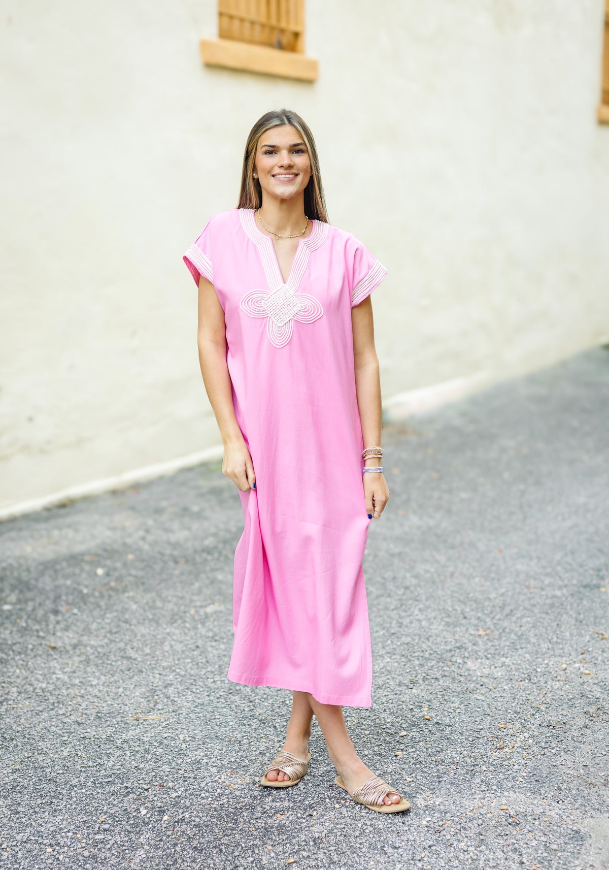 The Brooklyn Dress in Pink