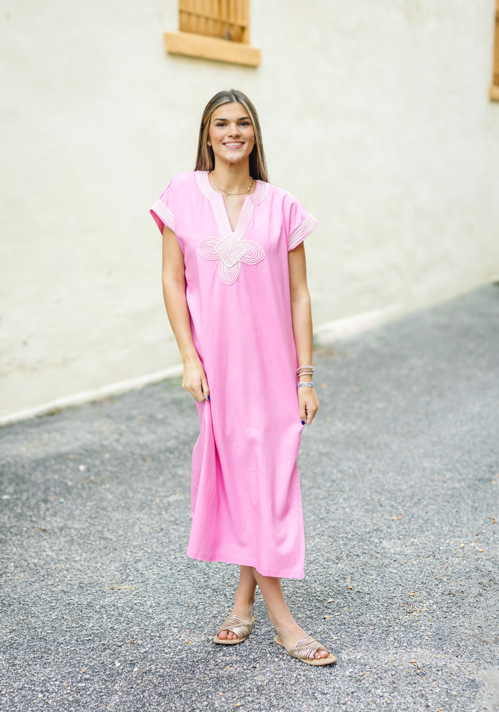 The Brooklyn Dress in Pink