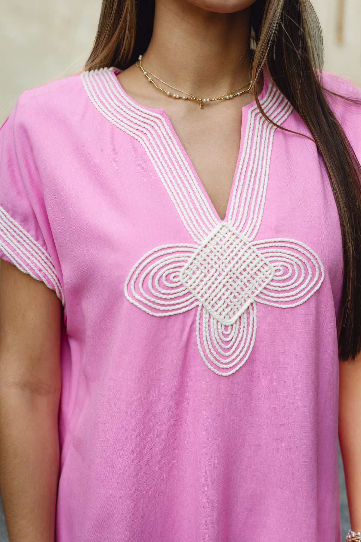 The Brooklyn Dress in Pink