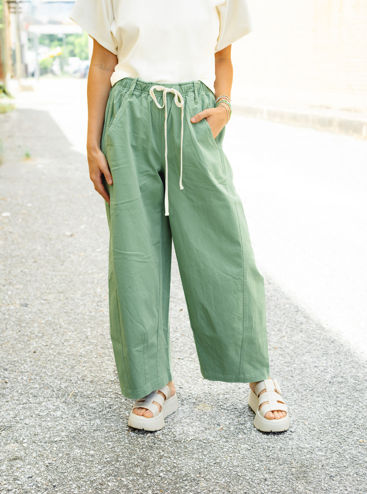 The Gulf Coast Pant in Green