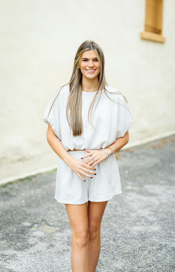 The Grey French Terry Set