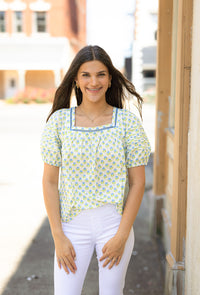 The Peony Picnic Top