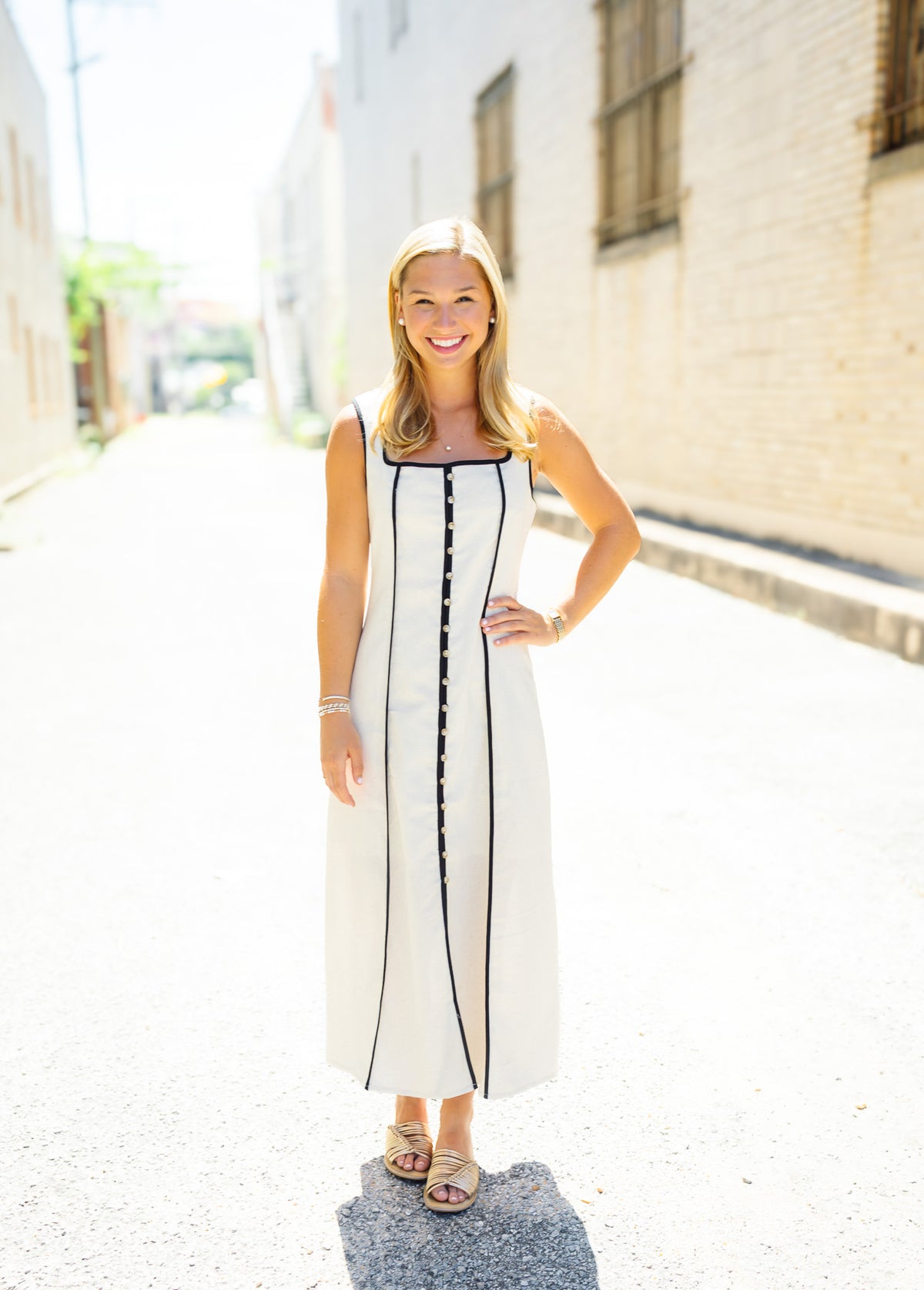 Zoe and Claire: The Kimbrell Dress