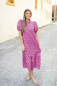 The Coney Dress in Pink