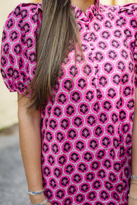 The Coney Dress in Pink