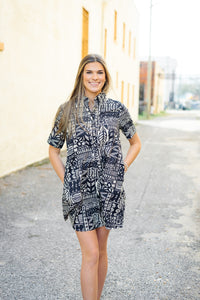 The Nysas Ink Shirt Dress
