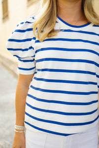 The Gigi Top in Blue