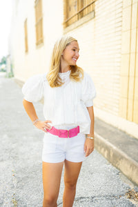 Zoe and Claire: The Sloane Top
