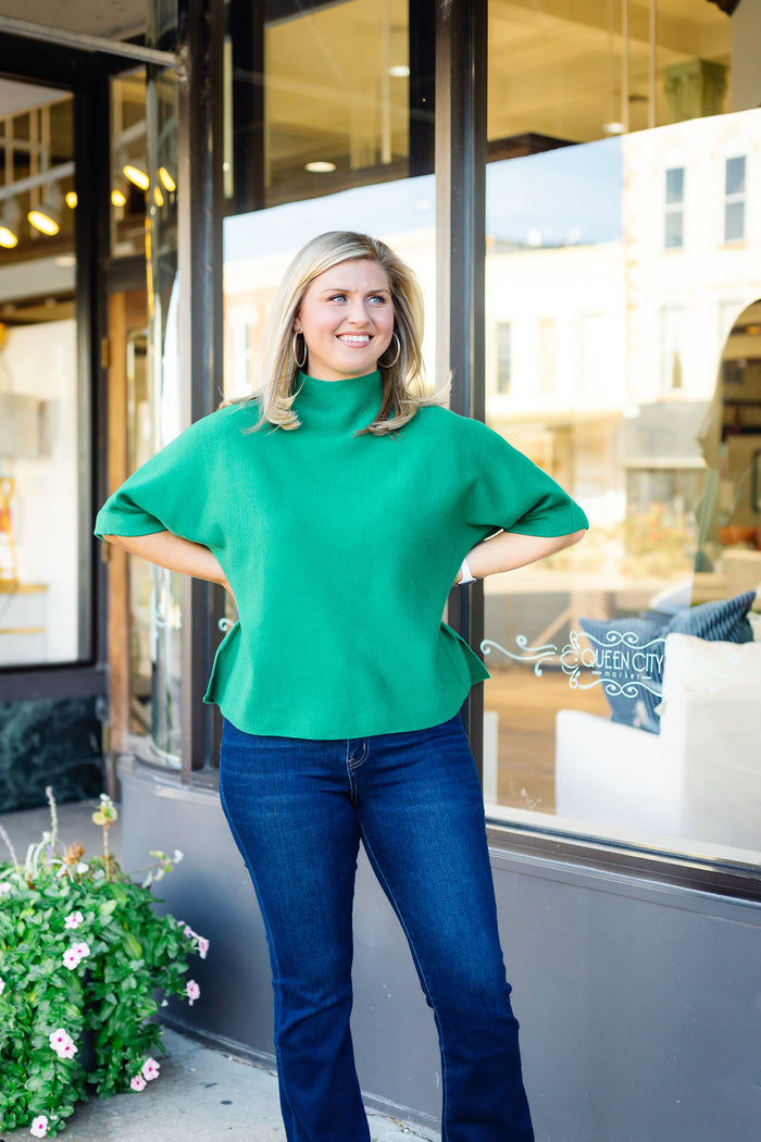 The Lenci Sweater in Green