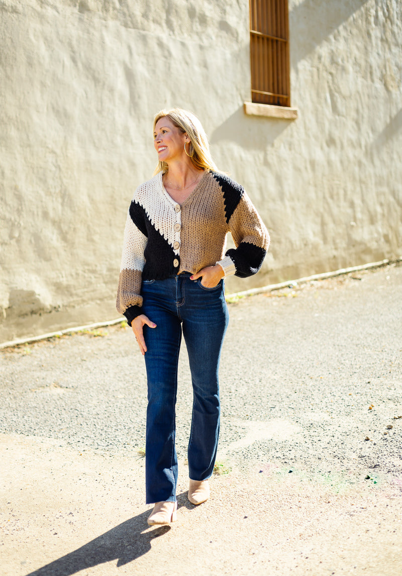 Rain + Rose: Zinnia Patch Sweater