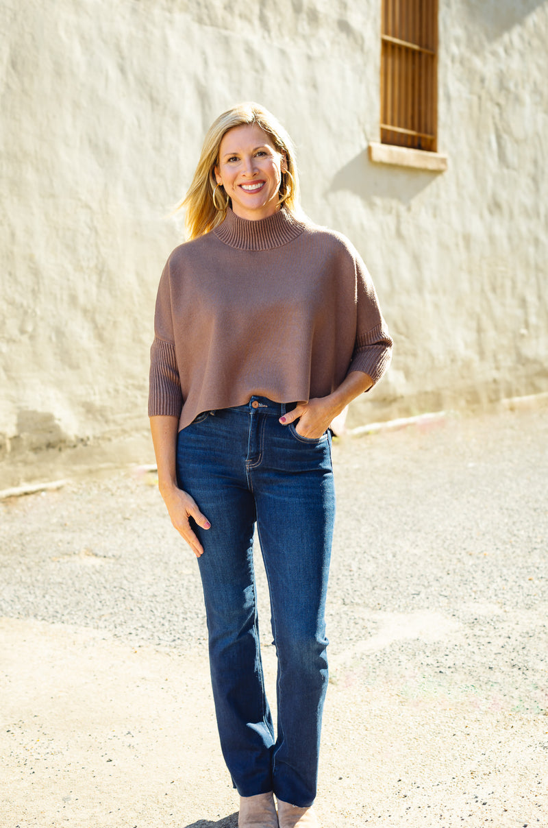 KERISMA: The Aja Sweater in Mocha