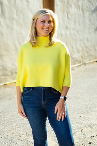 KERISMA: The Aja Sweater in Lemon Drop