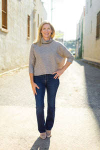 KERISMA: The Aja London Sweater in Taupe