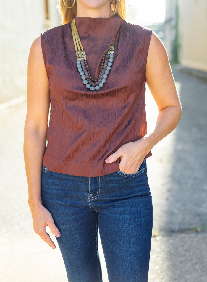 The Cranberry Kiss Top