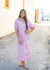 The Blakely Dress in Fleur Path