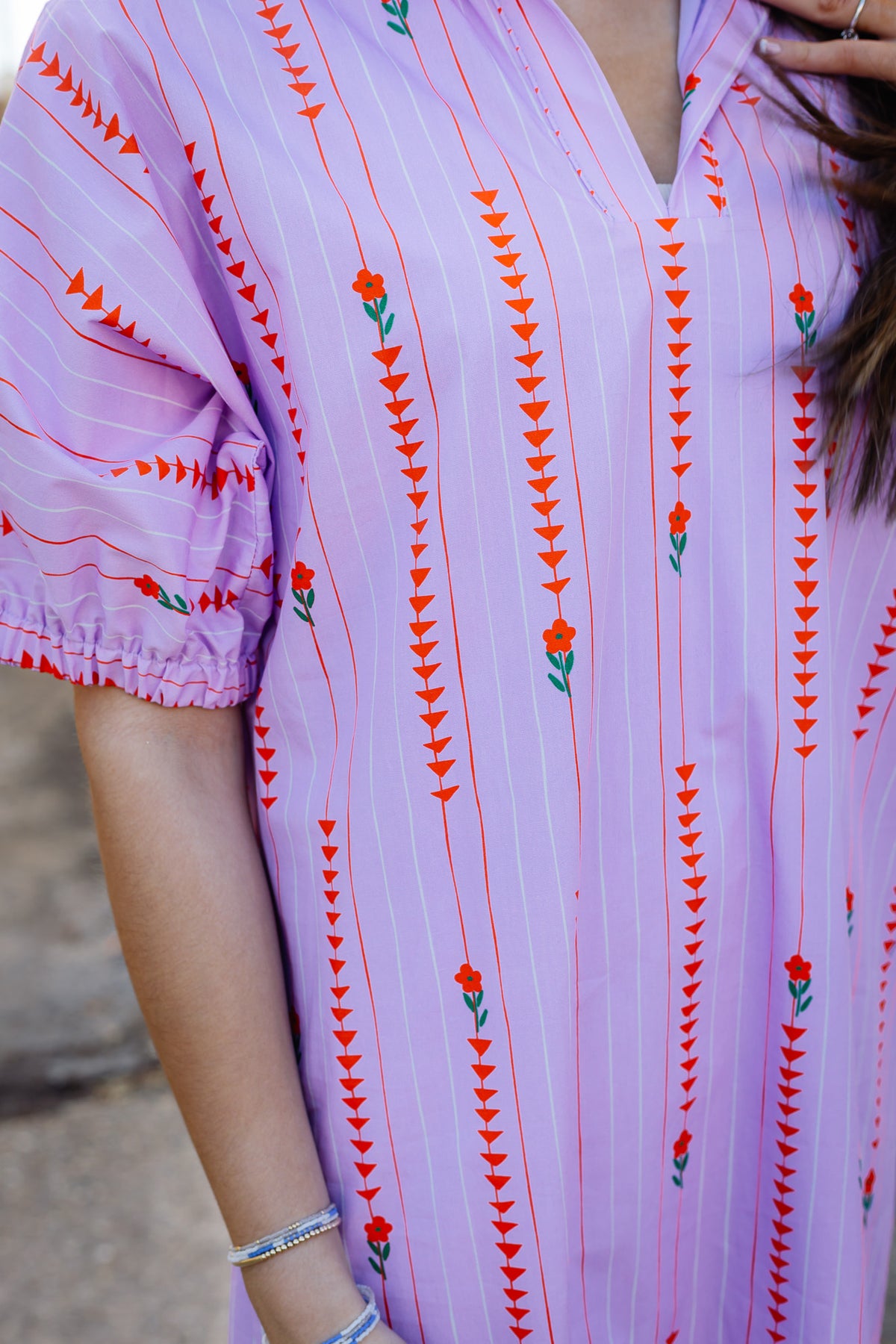 The Blakely Dress in Fleur Path