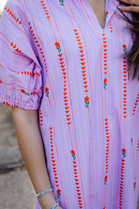 The Blakely Dress in Fleur Path