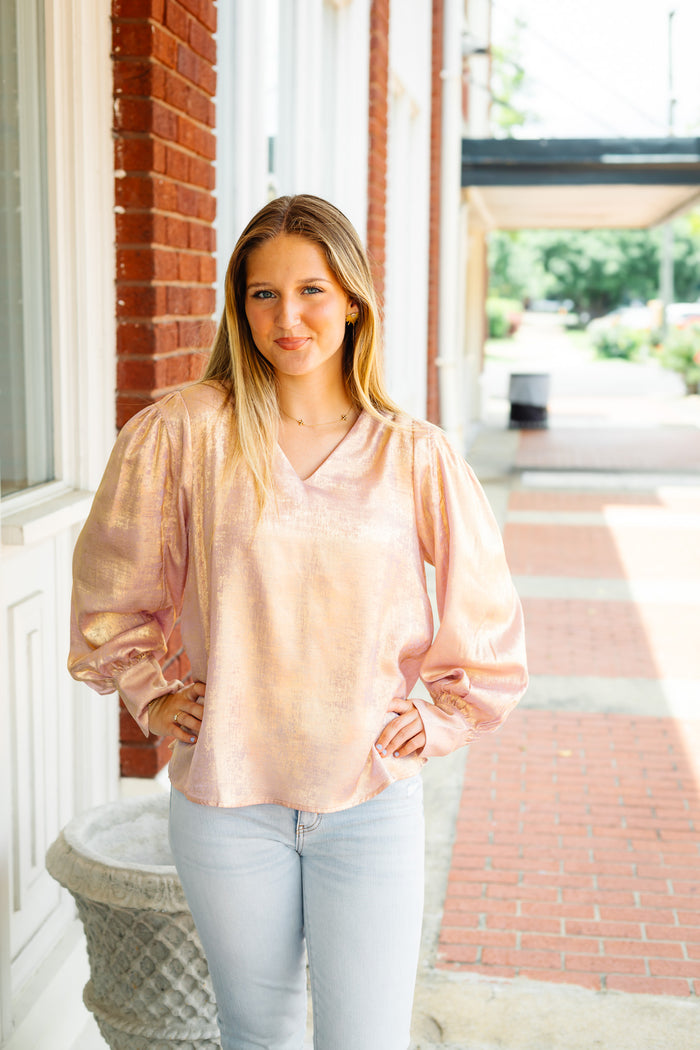 The Champagne Pop Top