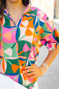 The Sloane Top in Petal Pop