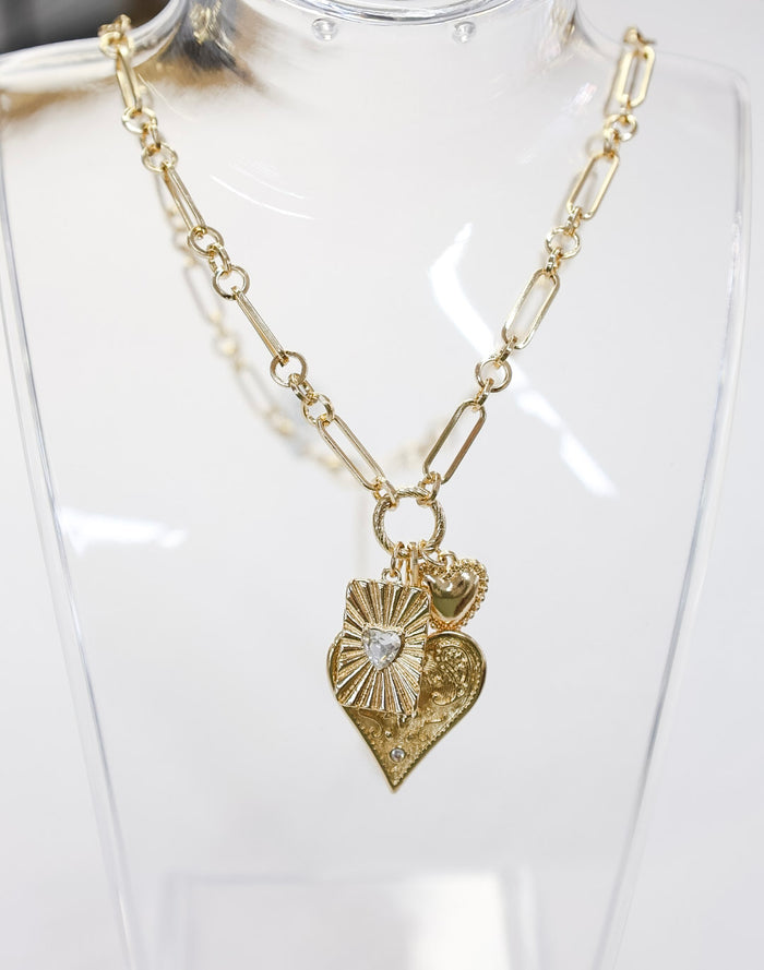 Rambeau Charms Necklace Gold