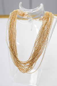 Melaina Layered Necklace Gold