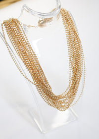 Melaina Layered Necklace Gold