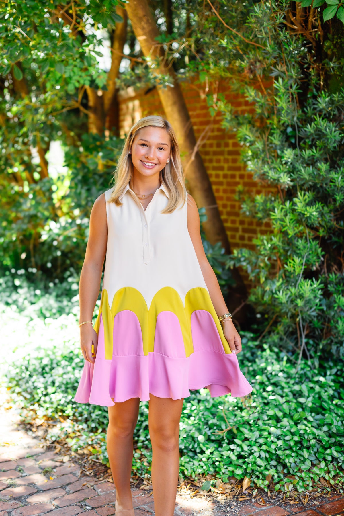 The Sherbet Sunset Dress