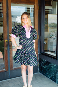 The Michaela Dress in Black