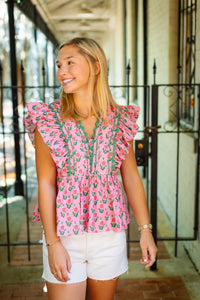 The Floral Fling Top