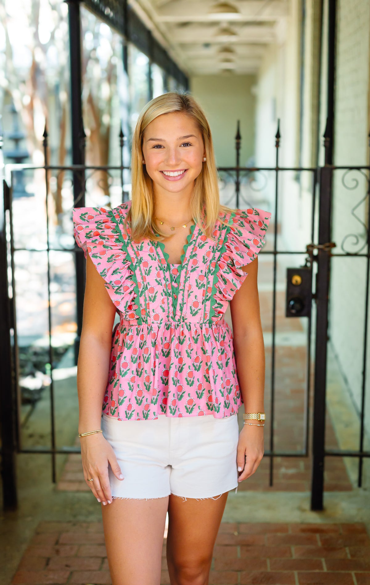 The Floral Fling Top