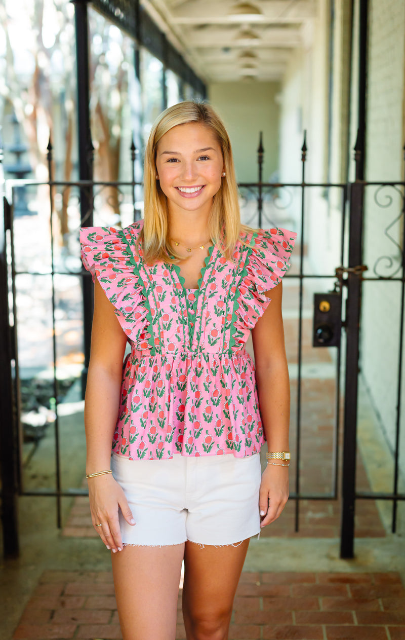 The Floral Fling Top