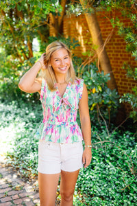 The Citrus Swirl Top