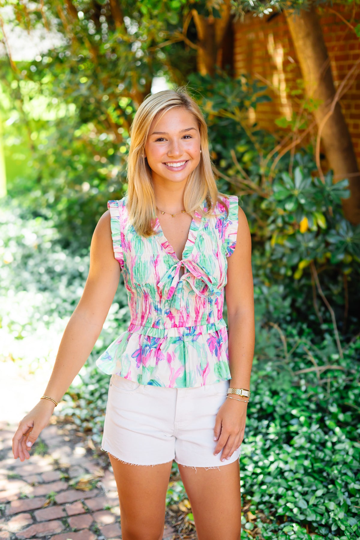 The Citrus Swirl Top