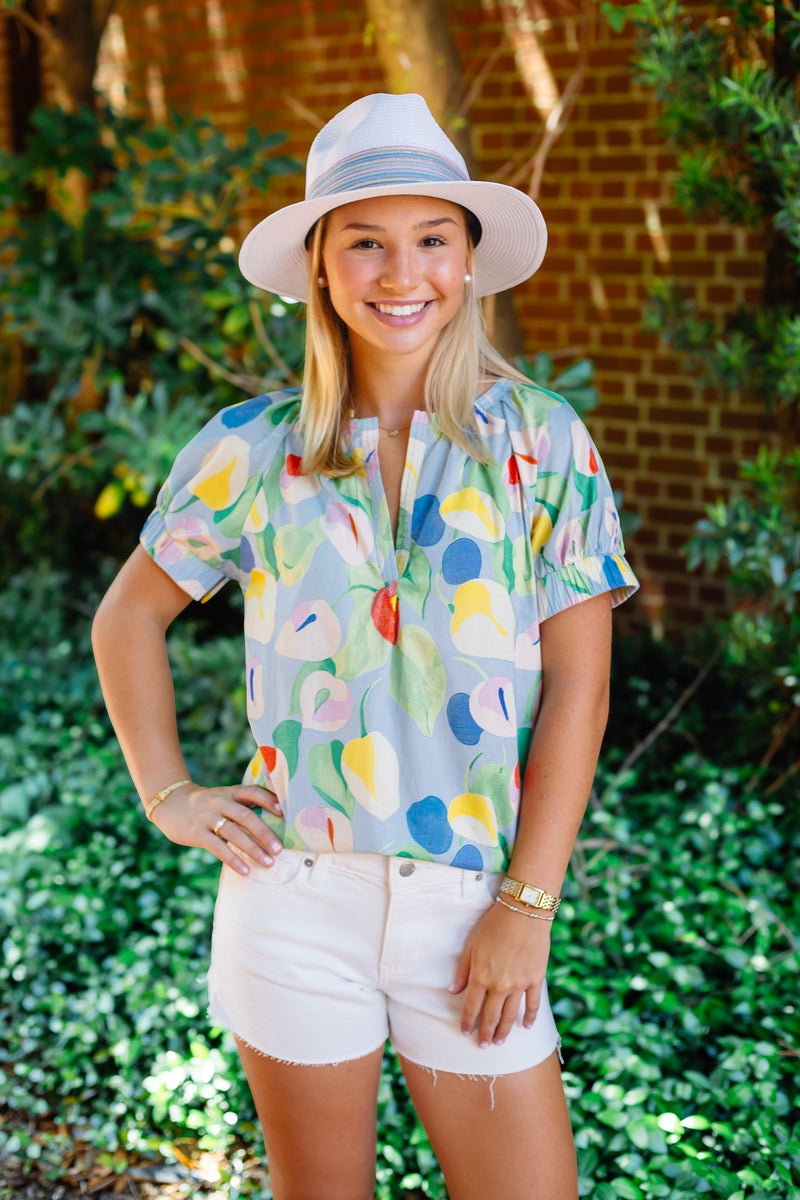 The Coastal Bloom Top