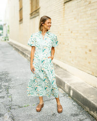 The Peacock Paradise Dress
