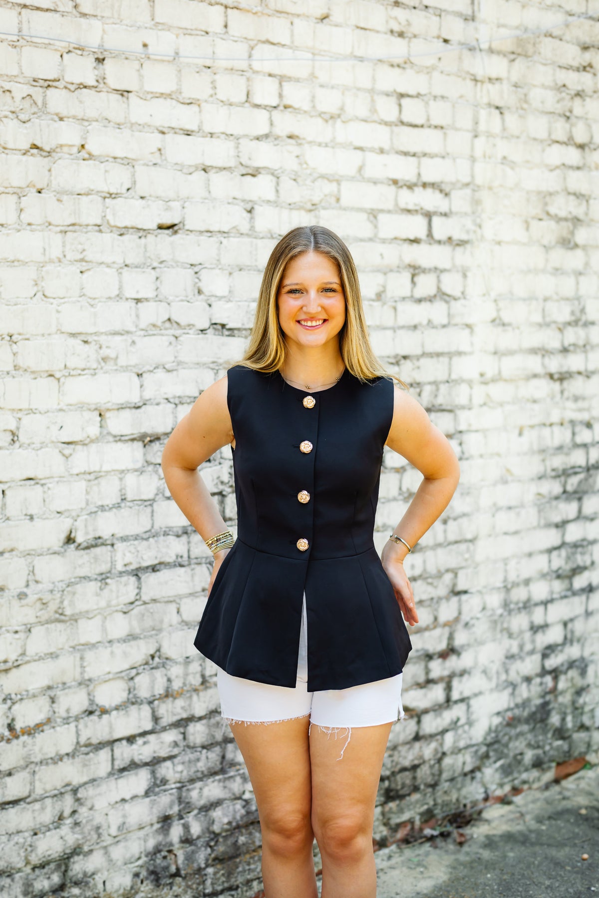 The Daphne Vest Top