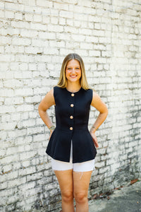 The Daphne Vest Top