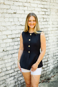 The Daphne Vest Top