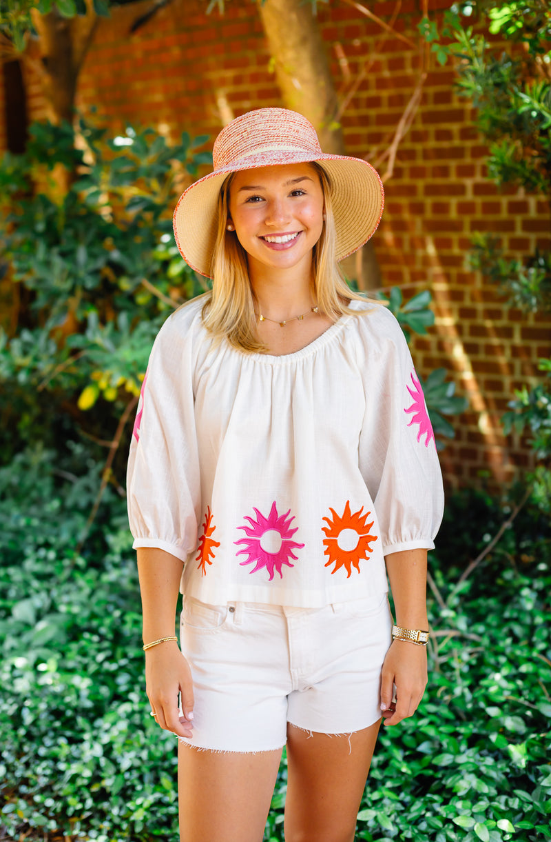 CROSBY BY MOLLIE BURCH: Sadie Top in Coconut