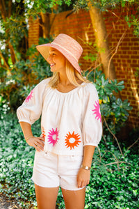 CROSBY BY MOLLIE BURCH: Sadie Top in Coconut