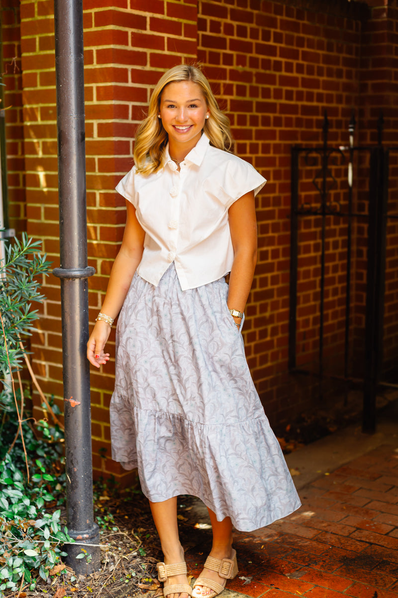 The Busby Midi Skirt