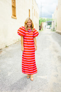 The Rola Dress in Red