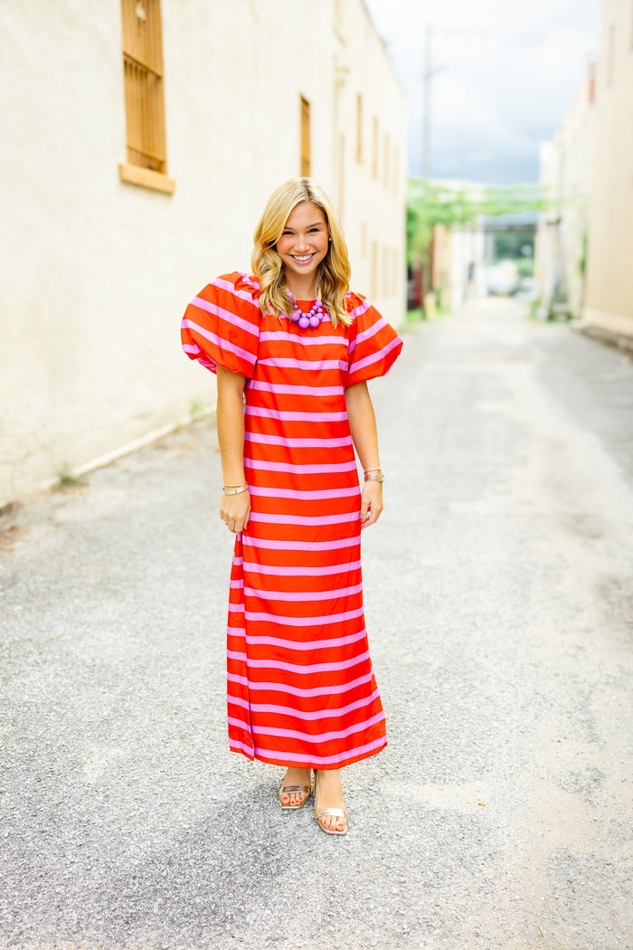 The Rola Dress in Red
