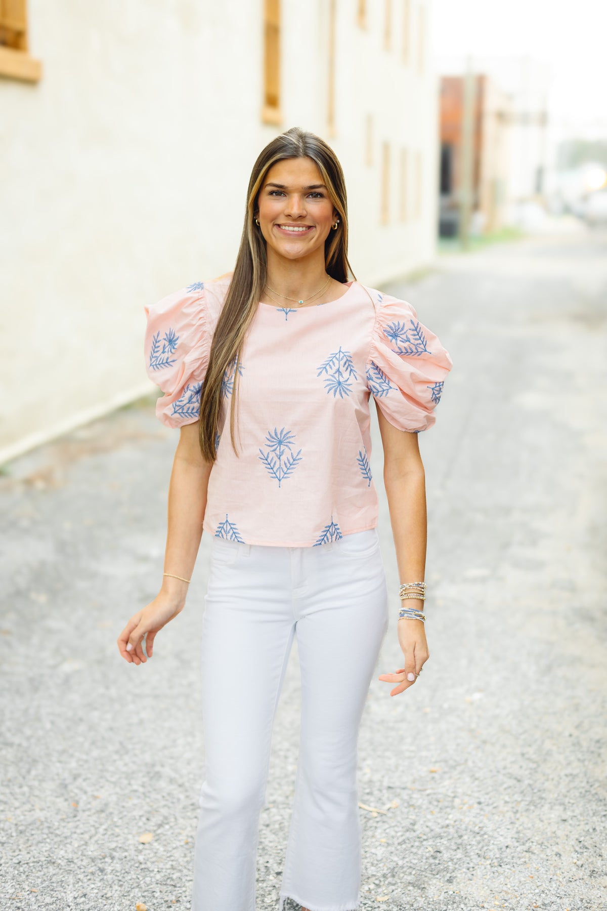 The Azure Leaf Top